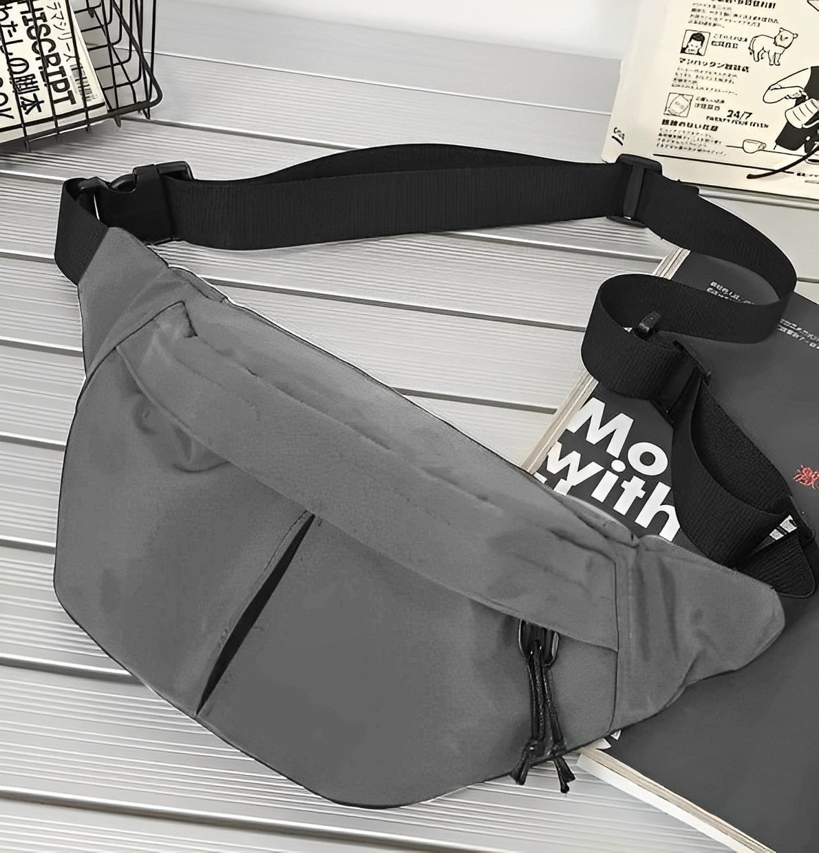 The Everyday Waist bag - Grey Secondary image