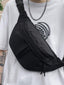 The Everyday Waistbag black crossbody waist bag - product view 1