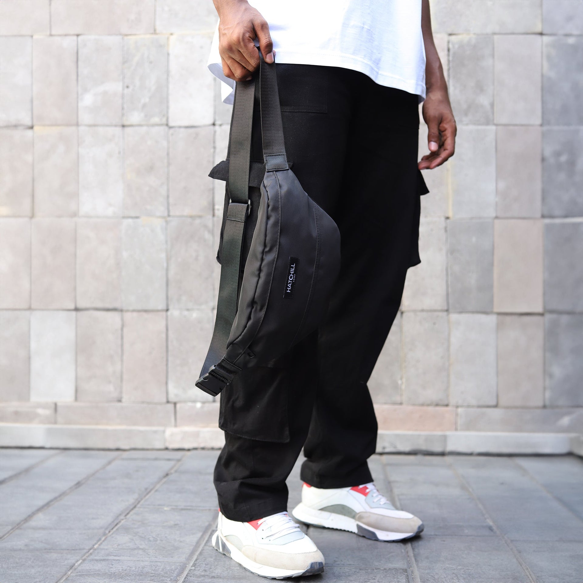 The Evo Waist bag - Black - Hatchill