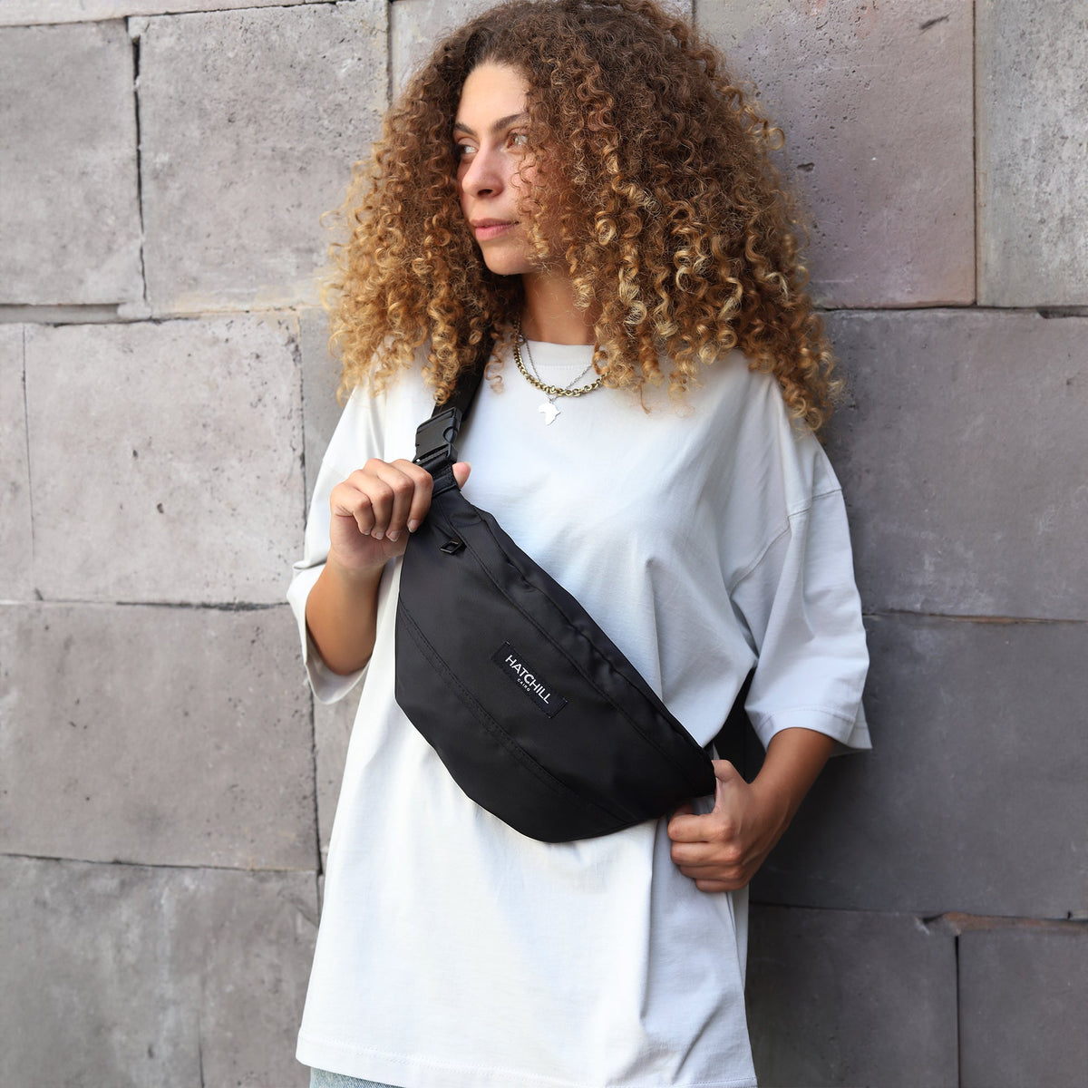 The Evo Waist bag - Black - Hatchill