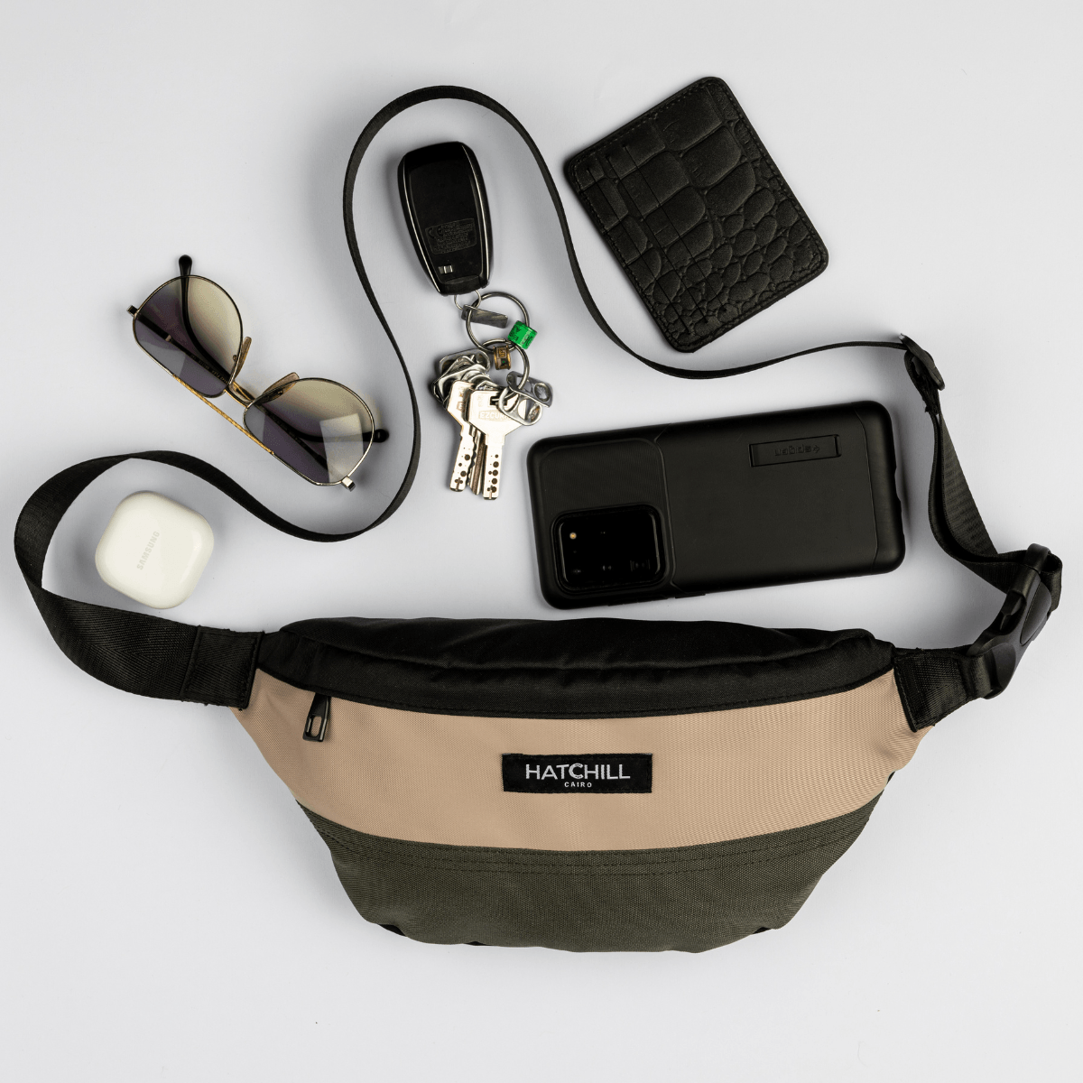 The Evo Waist bag - Davey x Beige Secondary image