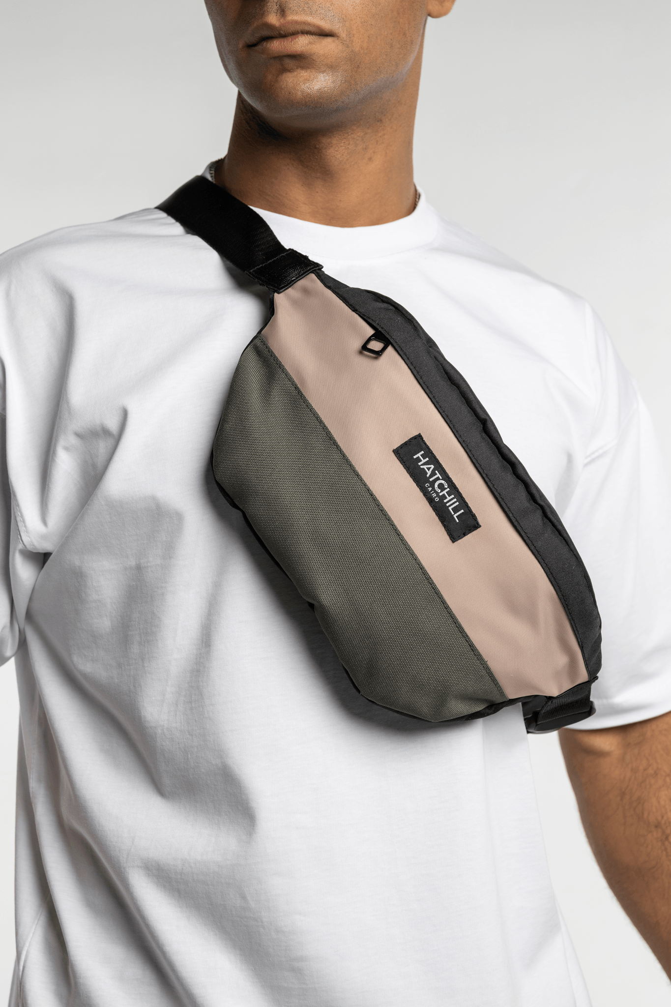 The Evo Waist bag - Davey x Beige - Hatchill