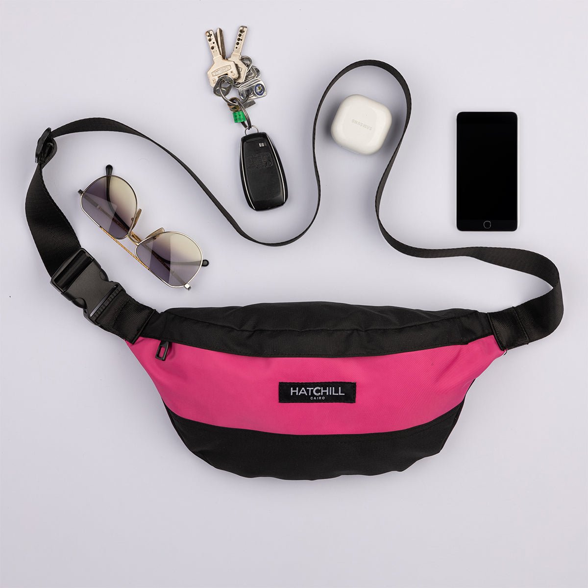 The Evo Waist bag - Rosa - Hatchill Main image