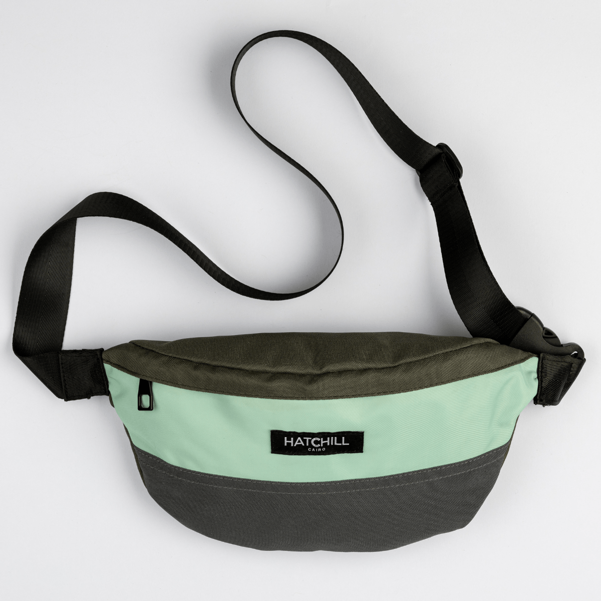 The Evo Waist bag - Sea mist x Davy Grey - Hatchill