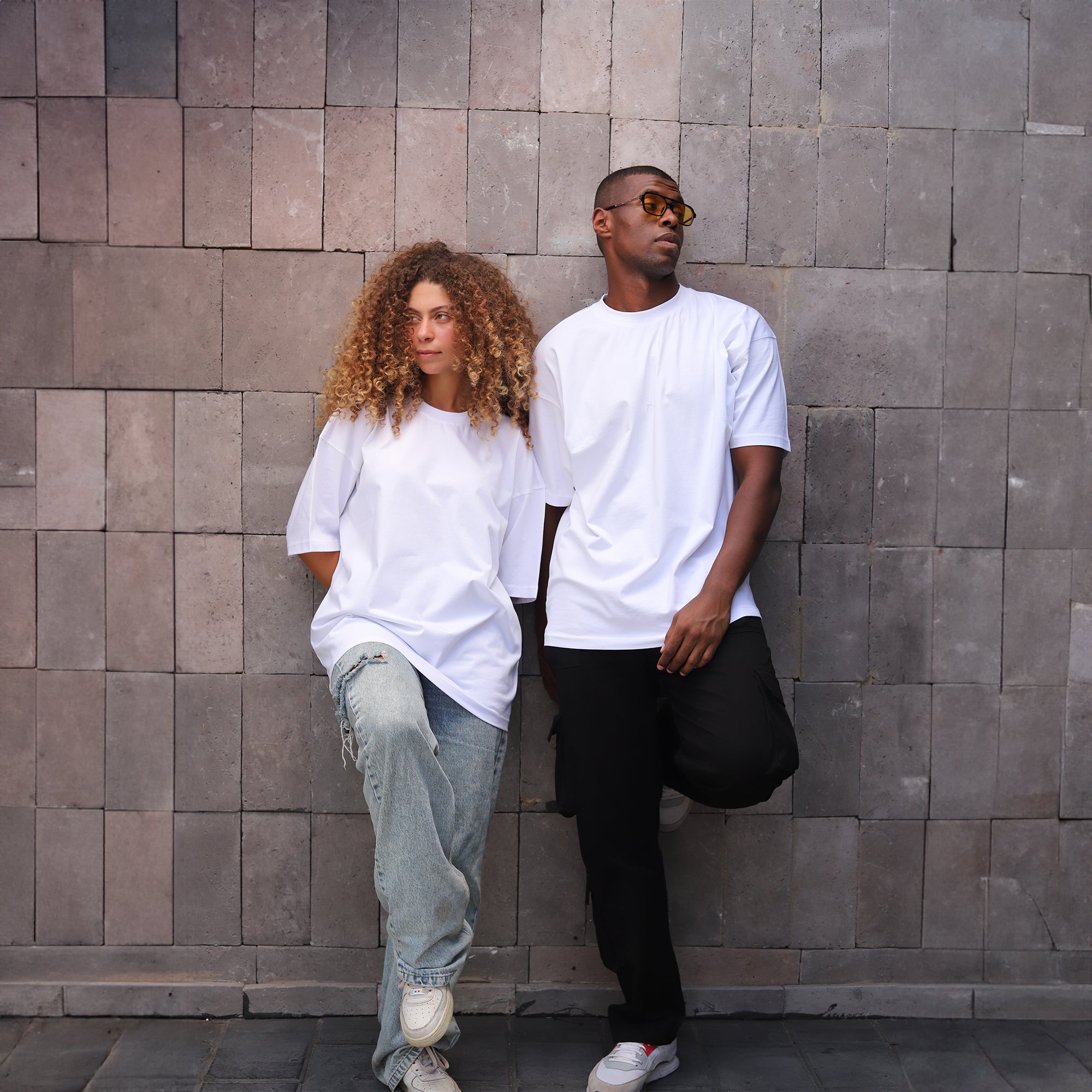 Vision - White Oversized Tee Shirt Secondary image