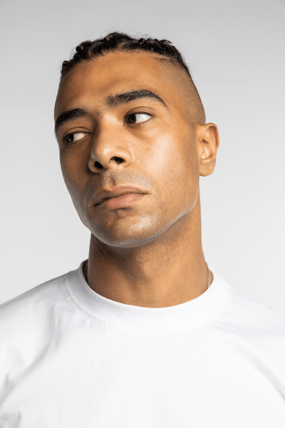 White Oversized Tee Shirt - Hatchill