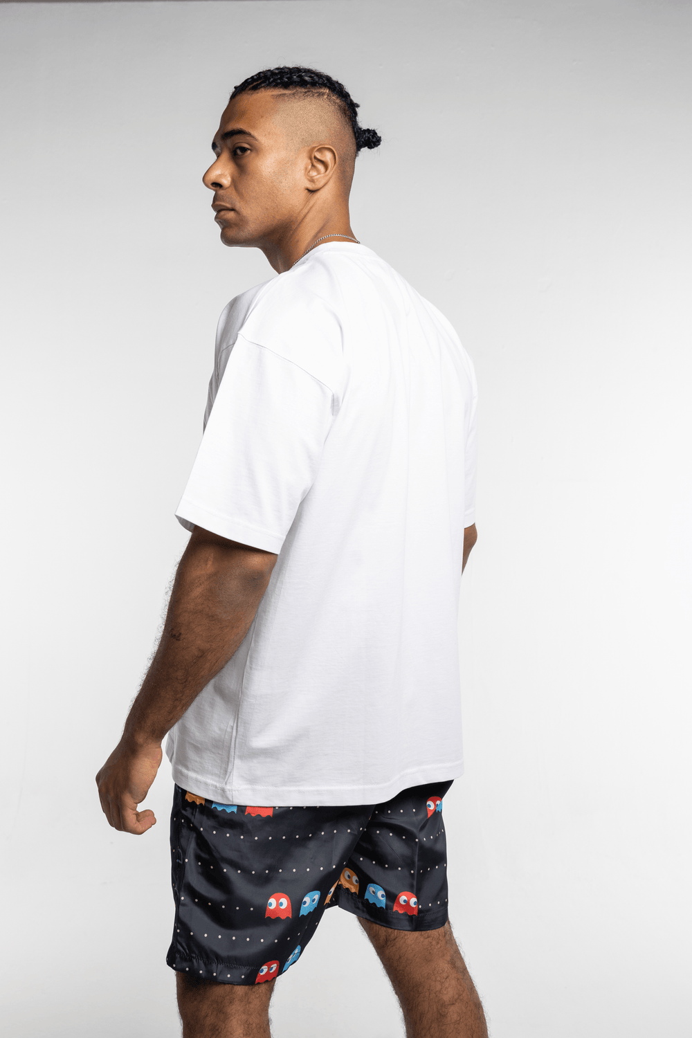 White Oversized Tee Shirt - Hatchill